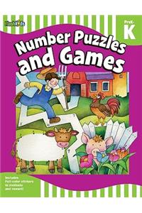 Number Puzzles and Games: Grade Pre-K-K (Flash Skills)