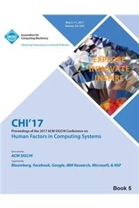 CHI 17 CHI Conference on Human Factors in Computing Systems Vol 5