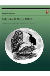 Night-calling Bird Survey 2002-2004