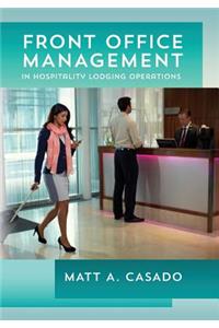 Front Office Management in Hospitality Lodging Operations