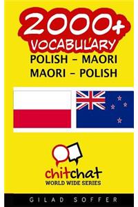 2000+ Polish - Maori Maori - Polish Vocabulary