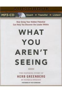 What You Aren't Seeing