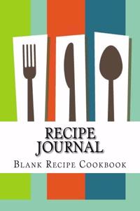 Blank Recipe Cookbook