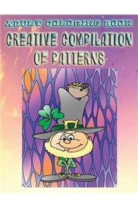 Adult Coloring Book Creative Compilation of Patterns