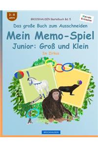 BROCKHAUSEN Bastelbuch Bd. 5 - Das große Buch zum Ausschneiden - Mein Memo-Spiel Junior