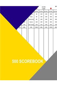 500 Scorebook