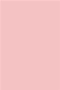 Journal Baby Pink Color Simple Plain Baby Pink