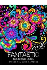 Fantastic Swirls coloring book