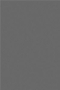 Journal Dim Gray Grey Color Simple Plain Gray Grey