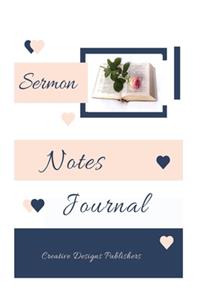 Sermon Notes Journal