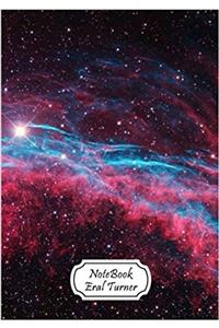 Red Galaxy - Journal Notebook Diary: Pocket Notebook Journal Diary, 110 Pages, 7 X 10 - Notebook Lined, Blank No Lined