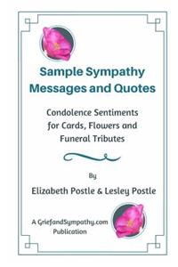 Sample Sympathy Messages and Quotes