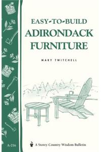 Easy-To-Build Adirondack Furniture