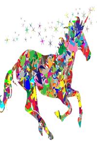 Colorful Unicorn Journal