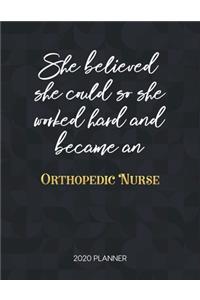She Believed She Could So She Worked Hard And Became An Orthopedic Nurse