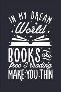 In My Dream World Books Are Free and Reading Make You Thin