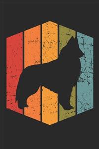 Retro Belgian Tervuren Notebook - Gift for Dog Lovers and Dog Owners - Vintage Belgian Tervuren Diary - Belgian Tervuren Writing Journal
