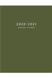 2020-2021 Monthly Planner