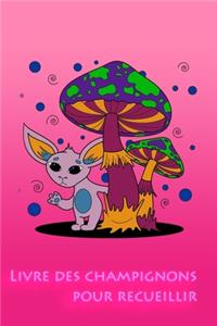 Livre de champignons à collectionner