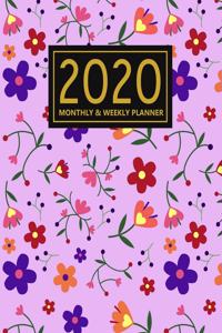 2020 Weekly & Monthly Planner