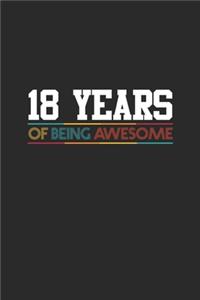 18 Years Of Being Awesome