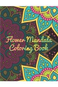 Flower Mandala Coloring Book