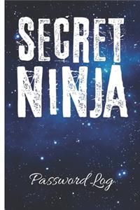 SECRET NINJA Password Log