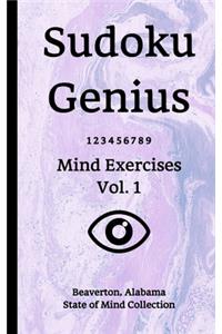 Sudoku Genius Mind Exercises Volume 1