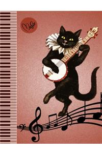 Notizbuch Musik