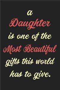 Daughter Gift Notebook