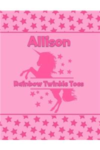 Allison Rainbow Twinkle Toes