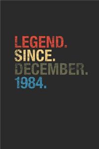 Legend Since December 1984