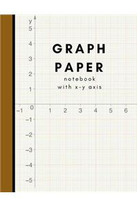 Graph Paper Notebook with X Y Axis