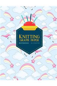 Knitting Graph Paper Notebook - 2
