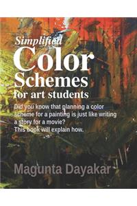 Simplified Color Schemes for Art Students