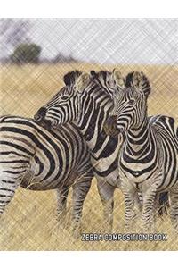 Zebra Composition Book