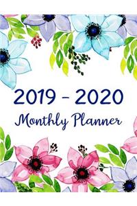 2019-2020 Monthly Planner