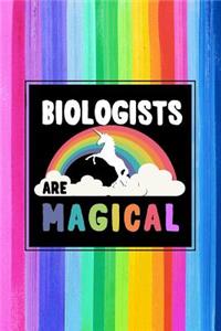 Biologists Are Magical Journal Notebook