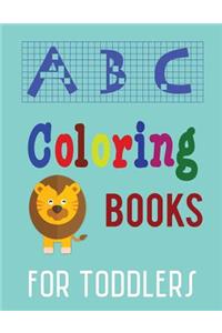 ABC Coloring Books for Toddlers