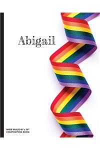 Abigail - Wide Ruled Composition Book