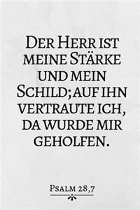 Der Herr Ist Meine Stärke Und Mein Schild
