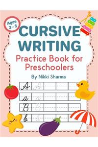 Cursive Writing Practice Book for Preschoolers