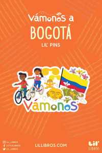 Vámonos: Bogotá Enamel Pin