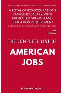 The Complete List of American Jobs