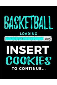 Basketball Loading 75% Insert Cookies To Continue