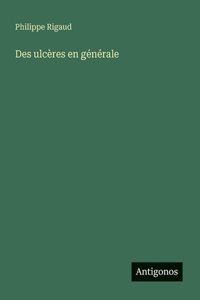 Des ulcères en générale