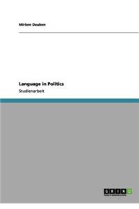 Language in Politics