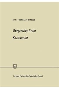 Bürgerliches Recht Sachenrecht