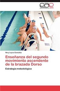 Ensenanza del Segundo Movimiento Ascendente de La Brazada Dorso