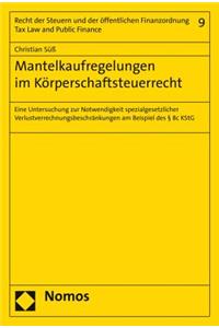 Mantelkaufregelungen Im Korperschaftsteuerrecht